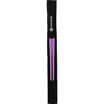 Японские палочки Snow Peak SCT-115-PL Titanium Chopsticks Purple