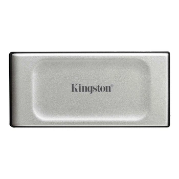 Портативний SSD Kingston XS2000 2 ТБ USB 3.2 Gen 2x2 Type-C (SXS2000/2000G), сріблястий