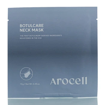Гидрогелевая маска для шеи с ботулиническим полипептидом и коллагеном Arocell Botulcare Neck Mask 1 шт - 13 гр