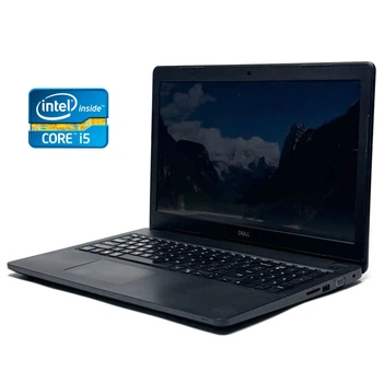 Ноутбук Б-класс Dell Inspiron 3580 / 15.6" (1366x768) TN / Intel Core i5-7200U (2 (4) ядра по 2.5 - 3.1 GHz) / 8 GB DDR4 / 128 GB SSD / Intel HD Graphics 620 / WebCam / DVD-RW б/у