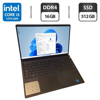 Ультрабук Dell Inspiron 15 3530 / 15.6" (1920x1080) IPS / Intel Core i5-1335U (10 (12) ядер по 3.4 - 4.6 GHz) / 16 GB DDR4 / 512 GB SSD / Intel Iris Xe Graphics / WebCam б/у