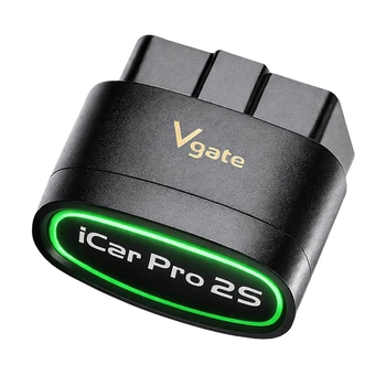 Автосканер Vgate iCar Pro 2S OBD2 Bluetooth для Android iPhone Windows, диагностика авто, чтение и сброс ошибок