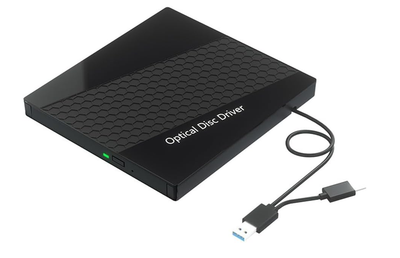 Внешний DVD CD привод 7 в 1 USB 3.0 Type-C, портативный оптический дисковод CD/DVD-RW, USB-хаб для ноутбука и ПК