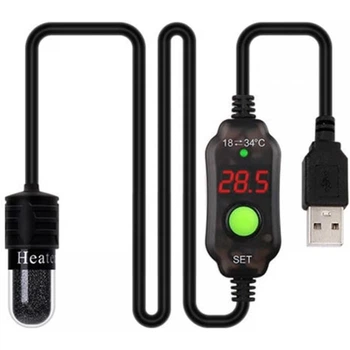 Міні-нагрівач для акваріума DONGKER 10 Вт, 5 В USB, для акваріумів до 3 л