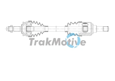 Приводний вал 301923 TRAKMOTIVE TRAKMOTIVE 301923 Fiat Panda 46307993, 46308008, 46308259