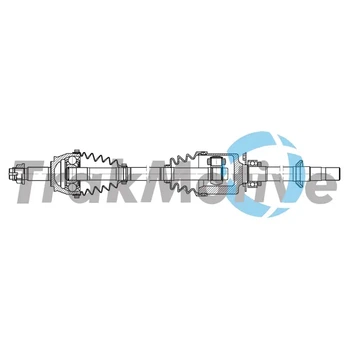 Приводний вал TRAKMOTIVE 30-2237 51787180, 51902615, 51934087