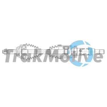 Приводний вал 302184 TRAKMOTIVE TRAKMOTIVE 30-2184 Ford Fiesta 2126177