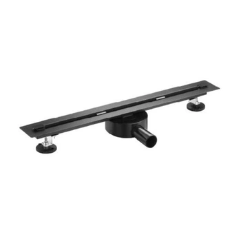 Трап Armaform Slimline 184-100-81 1000 мм с боковым отводом 40 мм matt black