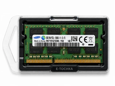 Samsung 8GB DDR3L SO-DIMM 1600MHz CL11 1.35V (M471B1G73DB0-YK0) — оперативная память для ноутбука