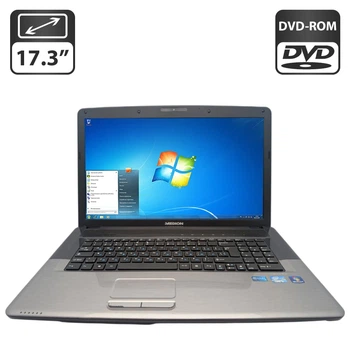 Ноутбук Medion Akoya E7220 / 17.3" (1600x900) TN / Intel Core i5-2540M (2 (4) ядра по 2.6 - 3.3 GHz) / 6 GB DDR3 / 500 GB HDD / Intel HD Graphics 3000 / WebCam / DVD-ROM б/у