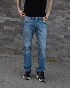 Джинси чоловічі Levi's 501 Original Men's Jeans 00501-3306 W32 L32 сині (13130016)
