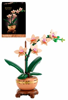 Детский конструктор Botanicals Mini Orchid Орхидея в горшке, 274 детали (20433)