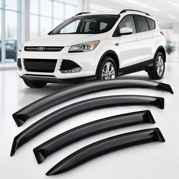 Дефлектори вікон вітровики для Ford Kuga/Escape 2012 Скотч 3M (AMF33413) Acrylic 4 шт