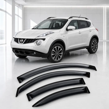 Дефлектори вікон вітровики для Nissan Juke 2012- Скотч 3M (WND246532) Acrylic 4 шт