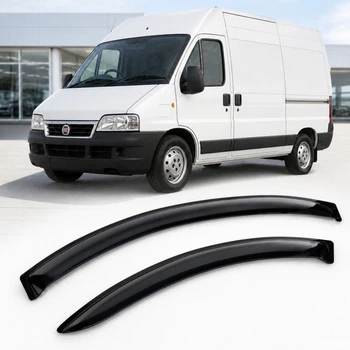 Дефлектори вікон вітровики для Fiat Ducato 1994-2006 Скотч 3M (AMF20494) Acrylic 2 шт