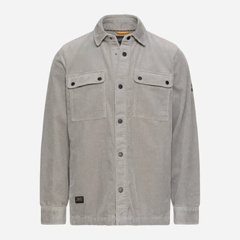 Рубашка вельветовая мужская Camel Active Overshirts 409387-8S87-05 2XL Серая (4063366367817)