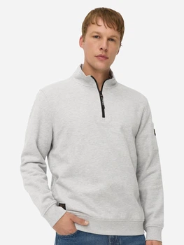 Толстовка на молнии мужская Camel Active Sweatshirts 409410-8W47-05 L Серая (4063366345075)