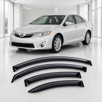 Дефлектори вікон вітровики для Toyota Camry VII Sd 2011 Скотч 3M (AMT25811) Acrylic 4 шт