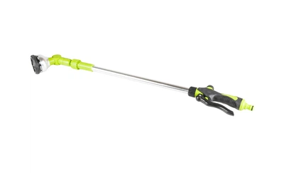Пистолет для полива MASTERTOOL JET LINE 10 режимов телескопическая штанга 710-1060 мм TPR покрытие 92-9321