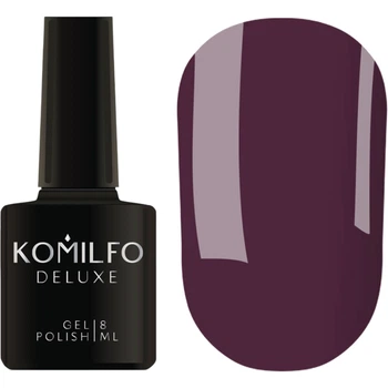 KOMILFO Deluxe Series №D241 HEMA/TPO free Гель-лак темно-фіолетовий, 8 мл