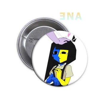 Значок ENA | Dream BBQ | Эна 58 мм | Принт из игры и анимационного сериала (10)
