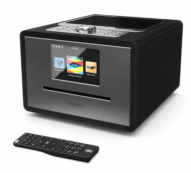 Интернет-радио Homerton MAJORITY с Bluetooth будильником FM + DAB USB MP3-вход CD-R CD-RW