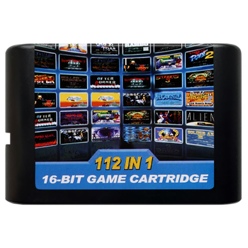 Збірник Ігор RMC Mega Drive 112 in 1 Без Повторів Англійська Версія