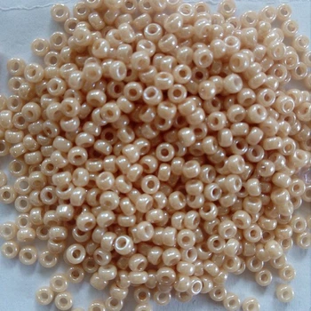 RR-593 Бісер Miyuki Round Rocailles 11/0 (бежевий перлиновий), 50 г