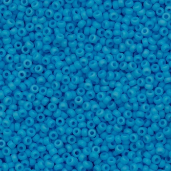 RR-413F Бісер Miyuki Round Rocailles 11/0 (блакитний натуральний), 50 г