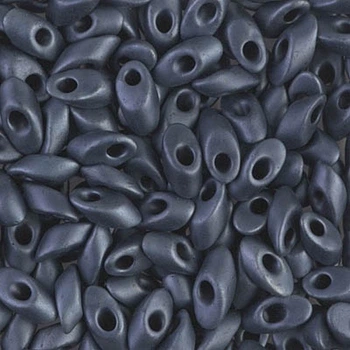 LMA-2001 Бісер Miyuki Long Magatama Beads 4х7 мм (сірий темний матовий), 50 г
