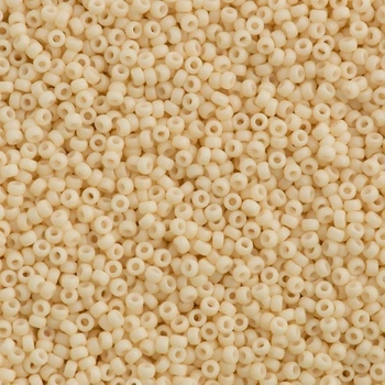 RR-2022 Бісер Miyuki Round Rocailles 11/0 (бежевий матовий), 50 г