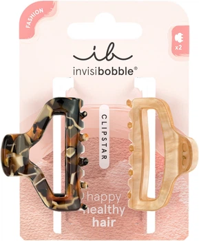 Набір заколок для волосся Invisibobble Clipstar Golden Roar 2 шт (4063528087058)