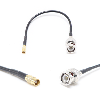 Пигтейл на кабель RG174 - 15 см / BNC male - MCX female / [PG0369]