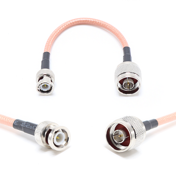 Пигтейл на кабель RG142 - 15 см / BNC male - N male / [PG0459]