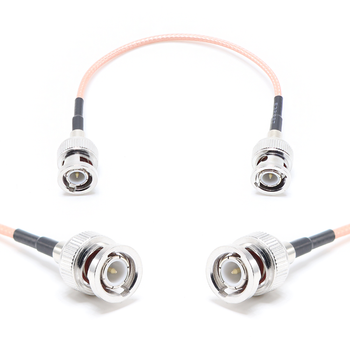 Пигтейл на кабель RG316 - 15 см / BNC male - BNC male / [PG0134]