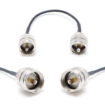 Пигтейл на кабель RG174 - 15 см / UHF male - UHF male / [PG0271]