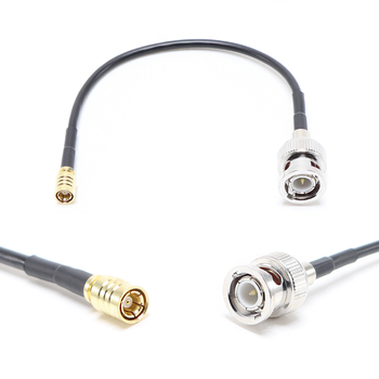 Пигтейл на кабель RG174 - 15 см / BNC male - SMB female / [PG0355]