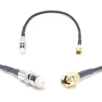 Пигтейл на кабель RG174 - 15 см / SMA male - FME female / [PG0291]