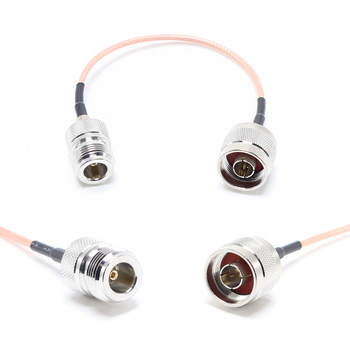 Пигтейл на кабель RG316 - 15 см / N male - N female / [PG0238]