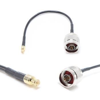 Пигтейл на кабель RG174 - 15 см / MCX male - N male / [PG0391]