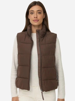 Теплый жилет короткий женский Camel Active 360670-8R63-29 36 Коричневый (4063366339807)