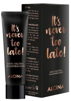 Balsam pod oczy Alcina It's Never Too Late przeciwzmarszczkowy 15 ml (4008666354921)
