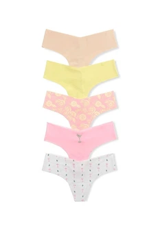 Набор трусиков 5 шт стринг Victoria's Secret 1(XS) Микс (155431)