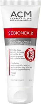 Krem do twarzy ACM Laboratoire Sebionex.K złuszczający 40 ml (3760095250281)