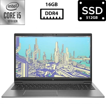 Ноутбук Hewlett Packard ZBook FireFly 15 G7 15.6" IPS 1920x1080 Core i5-10210U 1.60GHz 16GB DDR4 SSD 512GB UHD Graphics Камера (HZFf15G7i5R16S512A) Б/У