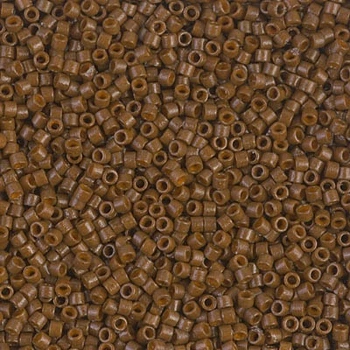 DB-2142 Бісер Miyuki DURACOAT Delica Beads 11/0 (натуральний коричневий), 50 г