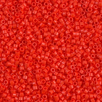 DB-727 Бісер Miyuki Delica Beads 11/0 (натуральний червоний яскравий), 50 г