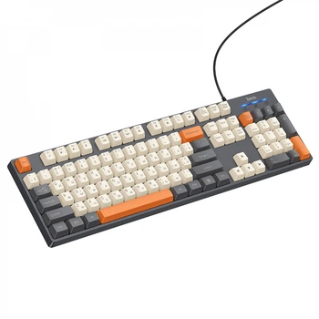Проводная клавиатура Hoco GM61 USB для ПК и ноутбука, 104 клавиши