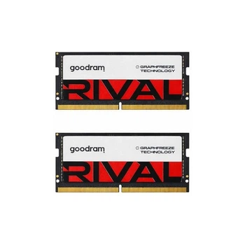 Модуль памяти для ноутбука SoDIMM DDR5 64GB (2x32GB) 5600 MHz Rival Goodram (GGEES5-56L40/64GDC) GOODRAM GGEES5-56L40/64GDC 1070892
