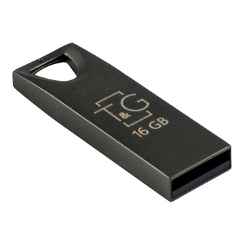 Флешка USB 16GB T&G метал 117 чорний